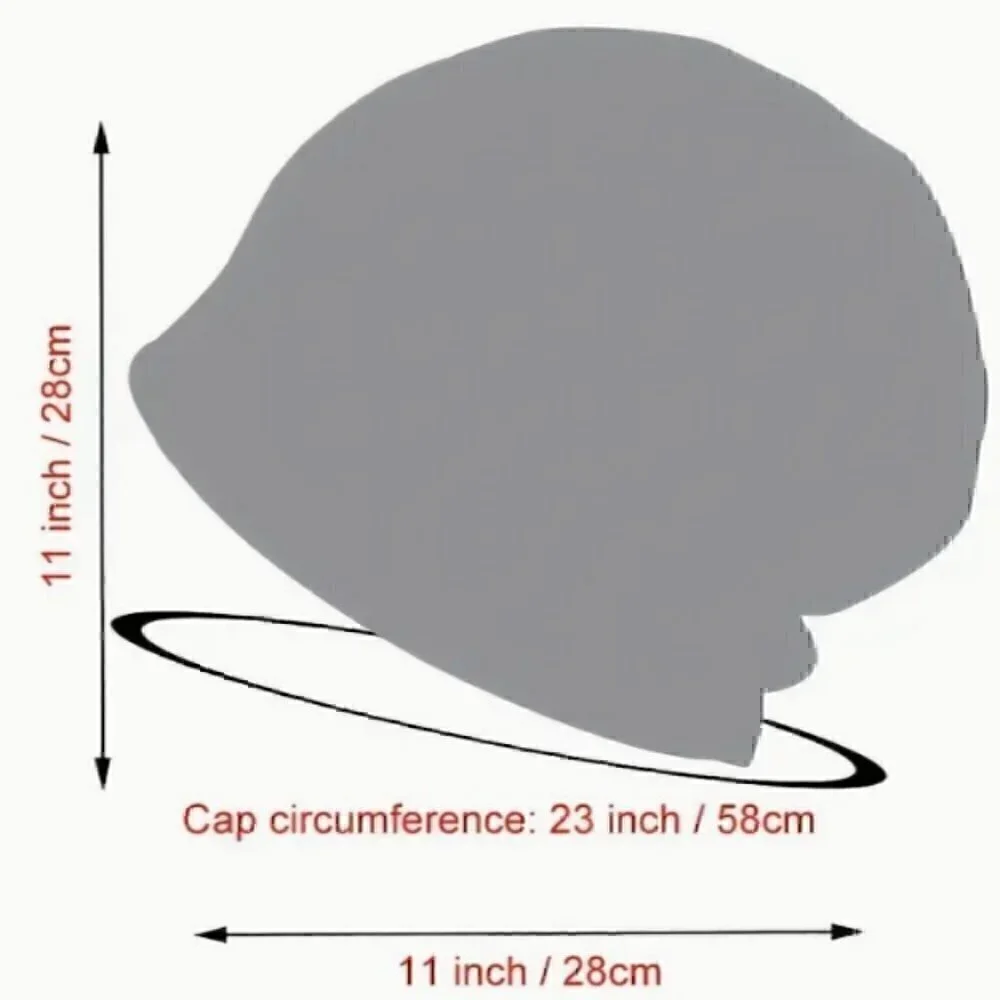 Bohemian Style Patterned Design, Breathable Headscarf Cap, Outdoor Sports - Picture 4 of 5